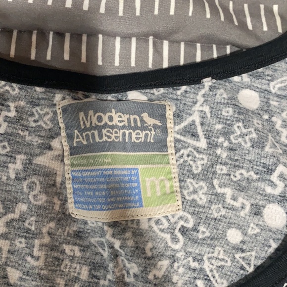 Soft party pattern tank top - Picture 2 of 2